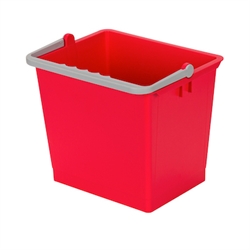 Inventarspand 6 liter Firkantet, Rød til DIT vogne