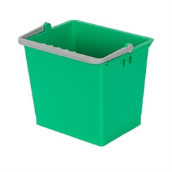 Inventarspand 6 liter Firkantet, Grøn til DIT vogne