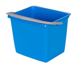 Inventarspand 13 liter Firkantet, Blå til DIT vogne