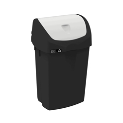 Affaldsspand 25 literMateriale: PlastSort m/hvid låg