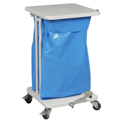 Affaldsstativm/låg og fodpedalSække Boy - 40 liter