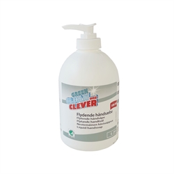 Håndsæbe m/pumpe - 500 mlClean & CleverSvanemærket