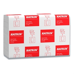 Papirhåndklæder i ark - Katrin 88690 - system M2 - 2.940 ark