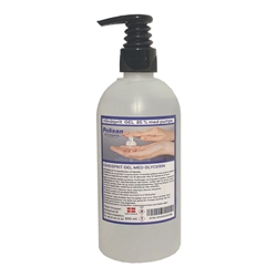 Håndsprit m/pumpe 85% - Gel - 500 ml