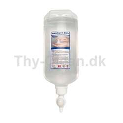 Håndsprit til albuedispenser 85% - Flydende, 1000 ml.