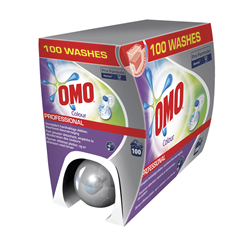 Flydende tøjvask til Kulørt - Omo Professional - 7,5 liter