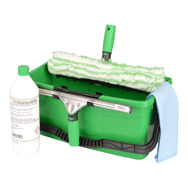 Vinduespudsesæt - Klar til brug