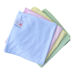 Microfiberklud, professionel- EcoTex Soft - 32 x 32 cm – Vælg sort, blå, grøn eller rød